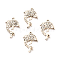 Сплава кристалла горный хрусталь подвески&nbsp;ALRI-C007-62LG