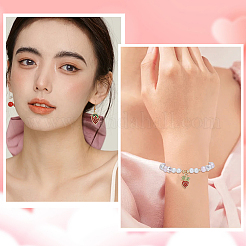 40 шт. 20 подвески из сплава клубники и вишни&nbsp;FIND-SC0019-91