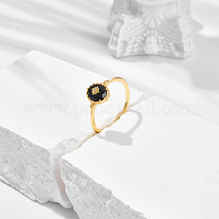 925 кольцо из стерлингового серебра с прозрачными кубическими цирконами и натуральным агатом&nbsp;FS-WG1BD13-03