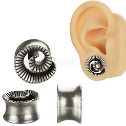 Ушные туннели из латунного сплава Vortex&nbsp;FS-WGA94B8-03