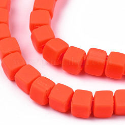 Полимерной глины ручной работы бисер нитей&nbsp;CLAY-S092-78I