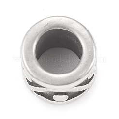 Европейские бусины из нержавеющей стали 304&nbsp;STAS-G303-04AS