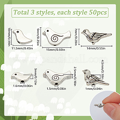 150шт 3 стиля бусины из сплава в тибетском стиле&nbsp;FIND-SC0010-63