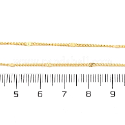 Латунные цепочки панцирного плетения ожерелья для женщин&nbsp;NJEW-D302-06G