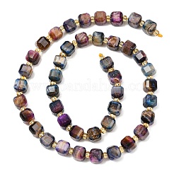 Природных тигровый глаз бисер нитей&nbsp;G-F812-A01-01A