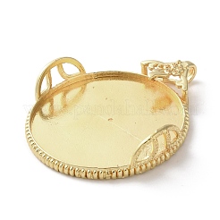 Сеттинги для кулона (кабошонов) KK-R215-02G