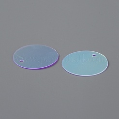 Переливающиеся подвески из пвх с пайетками/блестками&nbsp;PVC-WH0006-01C