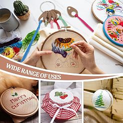100 шт. деревянная катушка ниток&nbsp;DIY-BC0013-82B