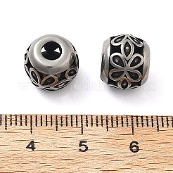 Европейские бусины из нержавеющей стали 304&nbsp;STAS-V008-47AS