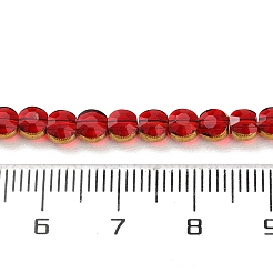 Стеклянные бусины с гальваническим покрытием &nbsp;LS-EGLA-A040-01B