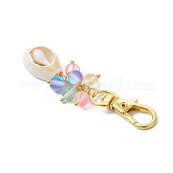 4 шт. подвесные украшения в виде ракушек&nbsp;HJEW-JM03085