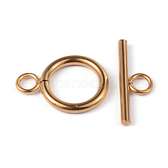 Ионное покрытие (IP) 304 нержавеющая сталь кольцевые застежки-тоглы STAS-L176-12G-A