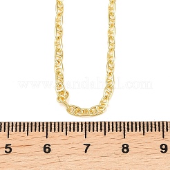 Латунные цепочки морского типа толщиной 2.5 мм для мужчин и женщин&nbsp;NJEW-L012-11G