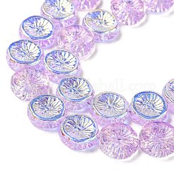 Полугальванизированная краска для запекания стеклянные бусины нити&nbsp;EGLA-K061-11A-AB04