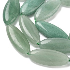 Естественный зеленый авантюрин бисер нитей&nbsp;G-B078-E13-01B