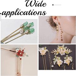 150 шт. 3-х видов непрозрачных смоляных бусин&nbsp;RESI-NB0001-60