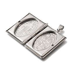 Подвески-медальоны из нержавеющей стали 316&nbsp;LS-STAS-C123-03B-P