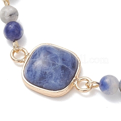 Браслеты из натуральных драгоценных камней для женщин.&nbsp;BJEW-JB13315