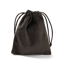 Бархатные мешочки для хранения украшений на шнурке&nbsp;ABAG-P013-02B-02