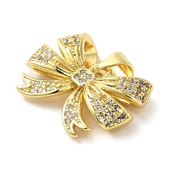 Латунные микропаве прозрачные подвески с фианитом&nbsp;FIND-Z041-09G