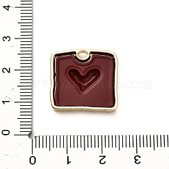 Подвески из эмали и сплава&nbsp;FIND-A051-09A-02G