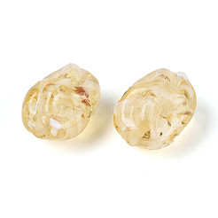 Нити из бусин ручной работы в технике лэмпворк и блестящих бусинок&nbsp;LAMP-T023-29A