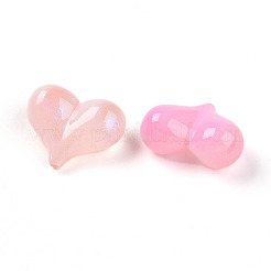 Непрозрачные акриловые бусины с УФ-покрытием&nbsp;OACR-I015-43