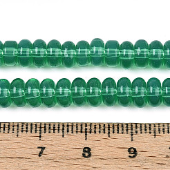 Имитация нефритовые четки стекла&nbsp;GLAA-ZX008-6mm-17F