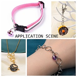 Латунные разрезные кольца&nbsp;KK-E647-10AB-6mm