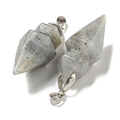 Натуральные лабрадоритные остроконечные подвески&nbsp;G-F766-08AS-01