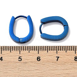 Серьги-кольца из нержавеющей стали 304 с эффектом полировки&nbsp;EJEW-M001-38A