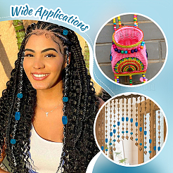 150 шт. 2 стиля деревянных европейских бусин&nbsp;WOOD-NB0003-06