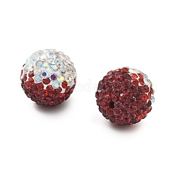 Градиентный дизайн полимерная глина стразы бусины&nbsp;CLAY-NH0001-03E