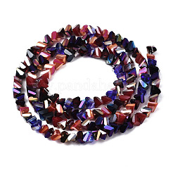 Стеклянные бусины с гальваническим покрытием &nbsp;EGLA-N002-06A