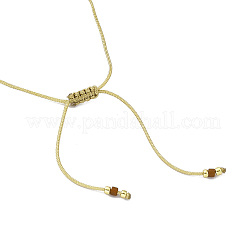 Регулируемый браслет из бисера из натуральных и синтетических смешанных камней и семян миюки для женщин&nbsp;BJEW-O187-15