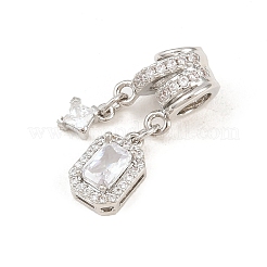 Латунные микро проложить кубического циркония подвески&nbsp;KK-Z151-17P