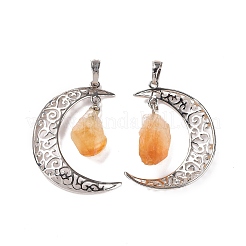 Естественно цитрин самородки подвески&nbsp;G-L524-02P-03