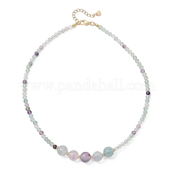 Круглые натуральные флюоритовые бусы разного размера&nbsp;NJEW-JN05952-01