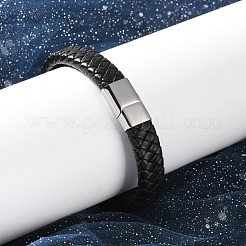 Плетеные браслеты шнур кожаный&nbsp;LS-BJEW-I200-08