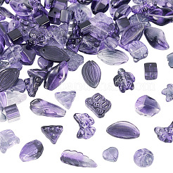 125 г прозрачных стеклянных бусин градиентного цвета&nbsp;GLAA-TA0003-58B