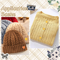 1 пакетик 2-х дырочных пуговиц из смолы&nbsp;BUTT-SP0001-19B