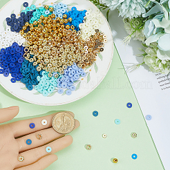 3500шт 10 цвета бусины из полимерной глины ручной работы&nbsp;CLAY-PA0001-26B