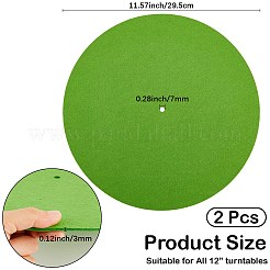 Фетровые подушечки для компакт-дисков&nbsp;AJEW-WH20060-51C