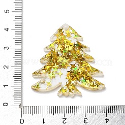 Подвески из непрозрачного акрила с рождественской тематикой&nbsp;SACR-Z005-02F