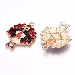 Подвески из эмали и сплава&nbsp;ENAM-T022-10