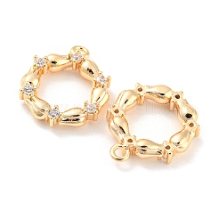 Латунные микро проложить кубического циркония подвески&nbsp;LS-X-KK-E090-21G