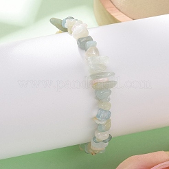 Натуральный морганит из бисера&nbsp;X-BJEW-JB02683-02