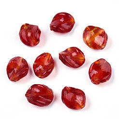 Прозрачные бусины лэмпворк ручной работы&nbsp;LAMP-T011-17-B01