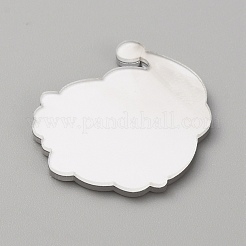 Рождественские акриловые кабошоны&nbsp;SACR-WH0011-05C