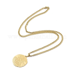 201 подвеска из нержавеющей стали&nbsp;NJEW-C042-06G